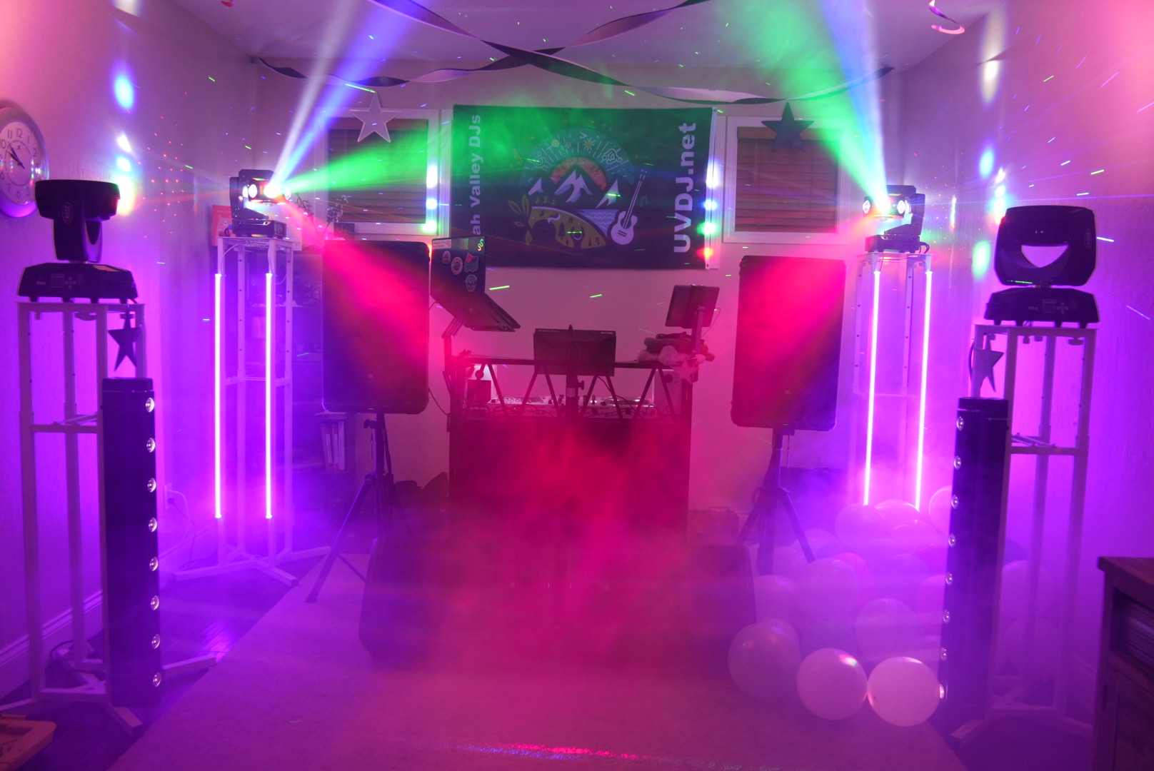 Timpanogos party lighting